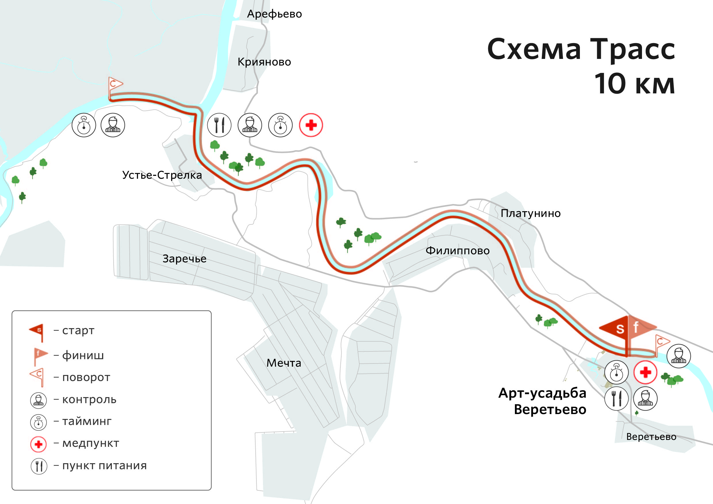 Веретьево карта территории