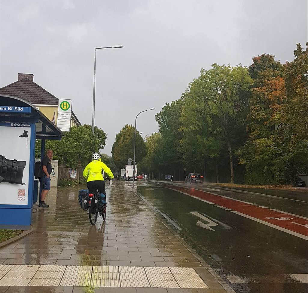 передвижение на велосипеде в мюнхене